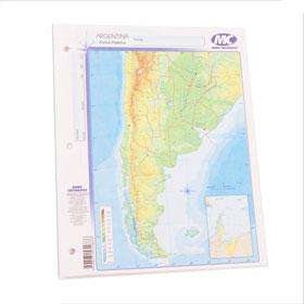 Mapa Mundo Cartografico Nro. 3 Region.Llanura.Pampeana. Politico Bolsa X 40 Unid. Cod. A-039-P