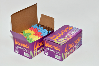 ESCRIBO 12 cajas de 12 Tizas Colores Surtidos - No Tóxicas - 10 mm. de  diámetro x 8 cm de largo. - total 144 piezas